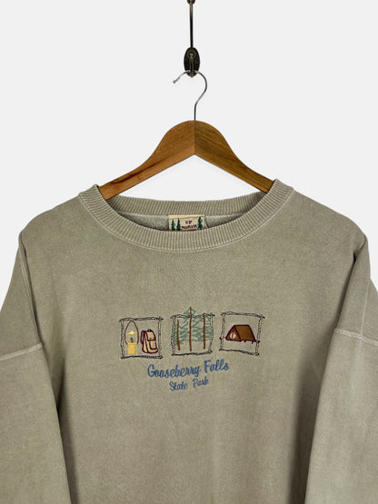 90's Gooseberry Falls State Park Embroidered Vintage Sweatshirt Size XL