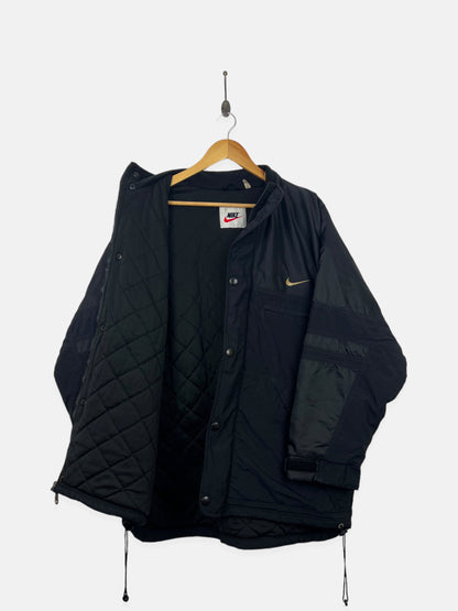 90's Nike Embroidered Vintage Puffer Jacket Size XL