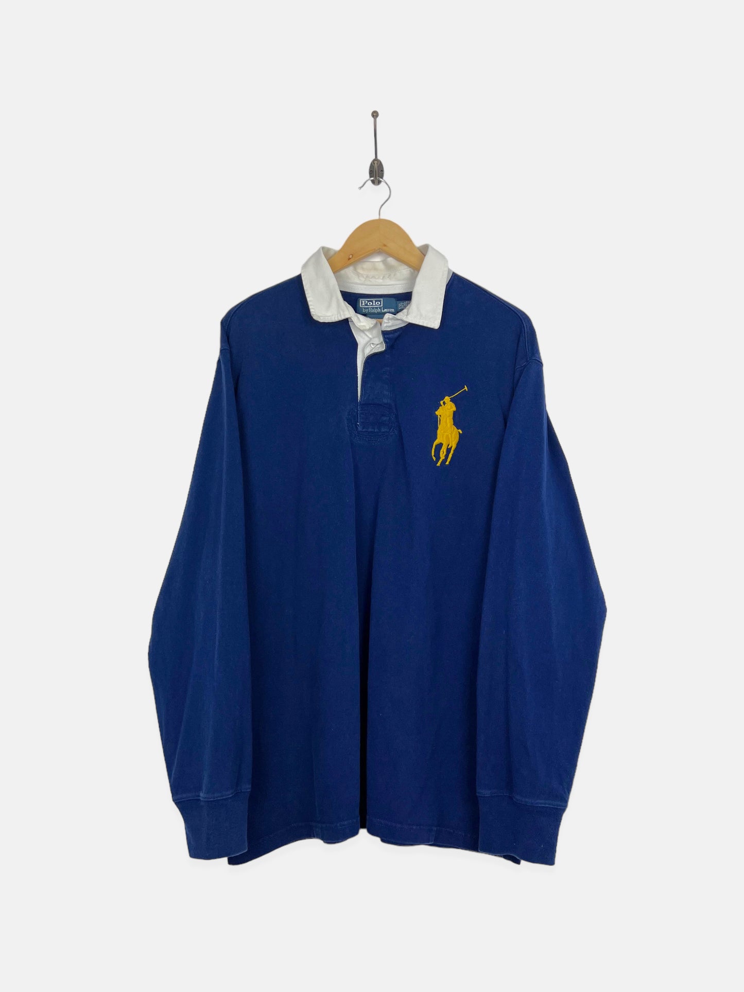 90's Ralph Lauren Embroidered Vintage Longsleeve Polo Size XL-2XL
