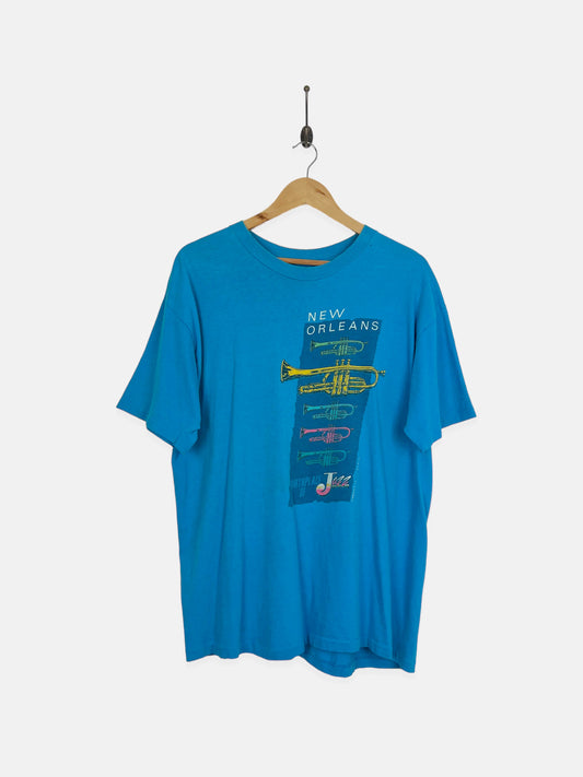 90's New Orleans Jazz Vintage T-Shirt Size M