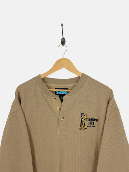 Cheshire Hills North Golf Tour Embroidered Vintage Sweatshirt Size 12