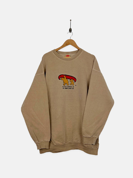 90's Victoria Canada Made Vintage Sweatshirt Size 2XL