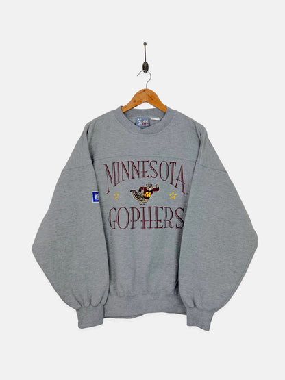 90's Minnesota Gophers Embroidered Vintage Sweatshirt Size XL