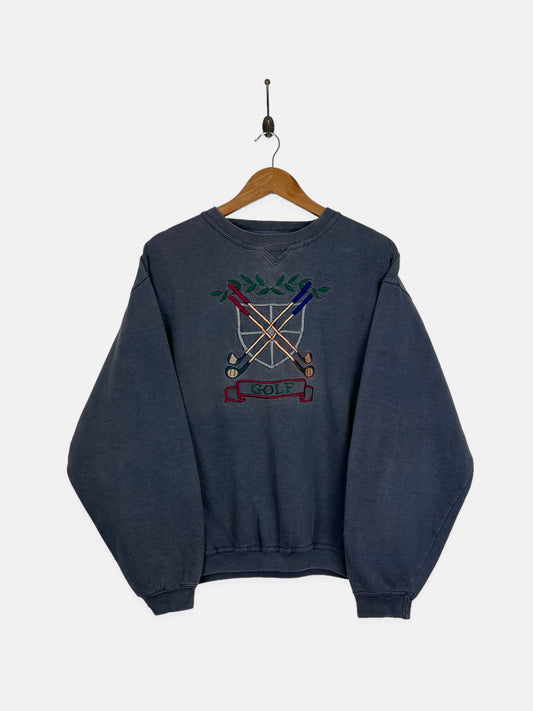 90's Golf Embroidered Vintage Sweatshirt Size 12-14