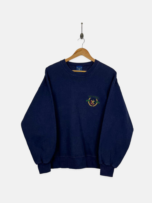 90's Boca Grande USA Made Embroidered Vintage Sweatshirt Size M