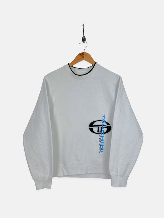90's Sergio Tacchini Embroidered Vintage Sweatshirt Size 8
