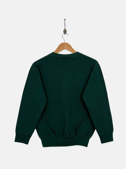 90's Green Bay Packers NFL USA Made Embroidered Vintage Sweatshirt Size 4 (XXS)/Youth