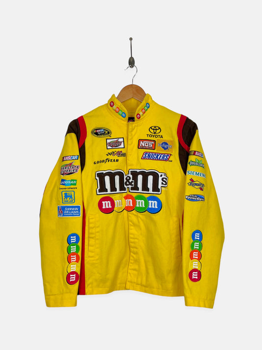 90's NASCAR M&M's Embroidered Racing Jacket Size 8