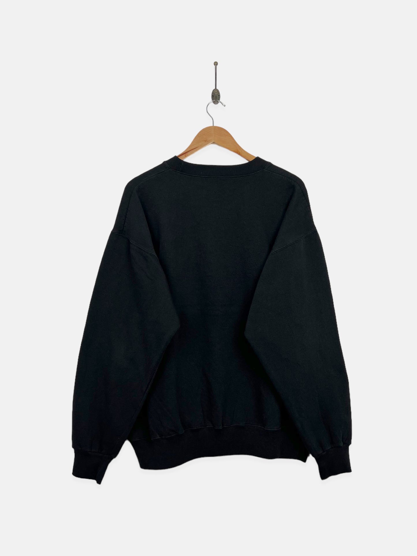 90's Hard Rock Cafe Beijing Embroidered Vintage Sweatshirt Size L-XL