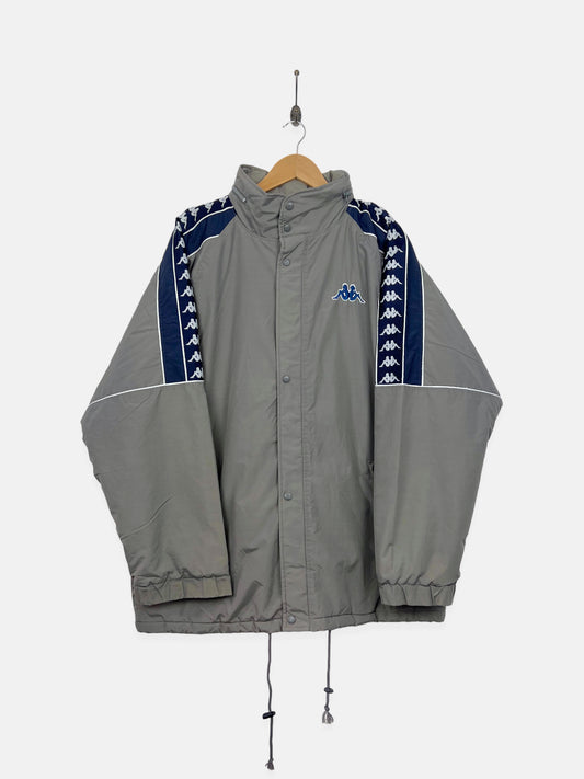 90's Kappa Embroidered Vintage Thick Jacket Size 2-3XL
