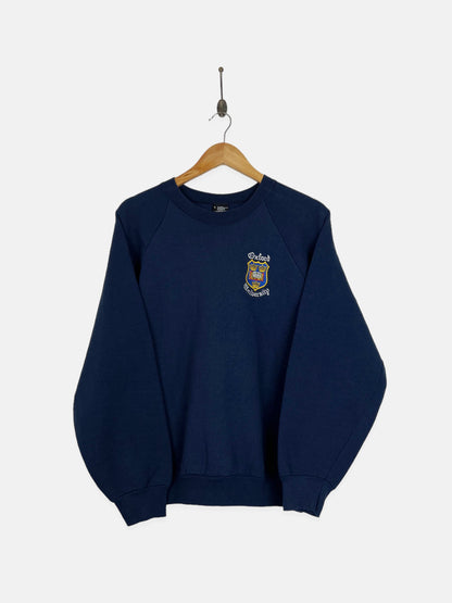 90's Oxford University USA Made Embroidered Vintage Sweatshirt Size 12