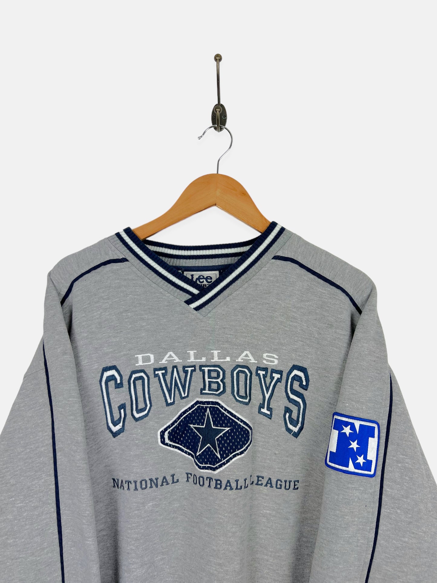 90's Dallas Cowboys NFL Embroidered Vintage Sweatshirt Size XL
