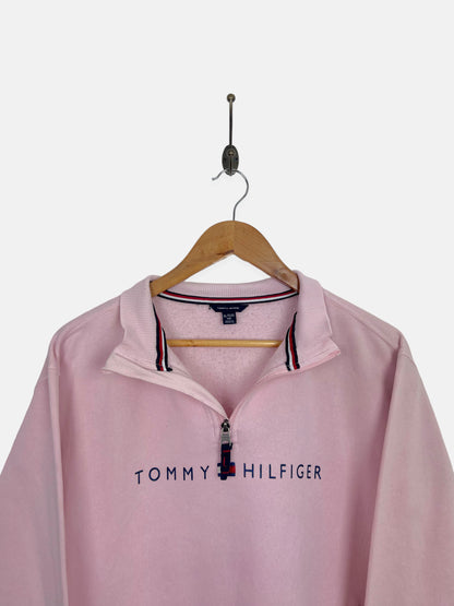 Tommy Hilfiger Vintage Quarterzip Sweatshirt Size 4-6
