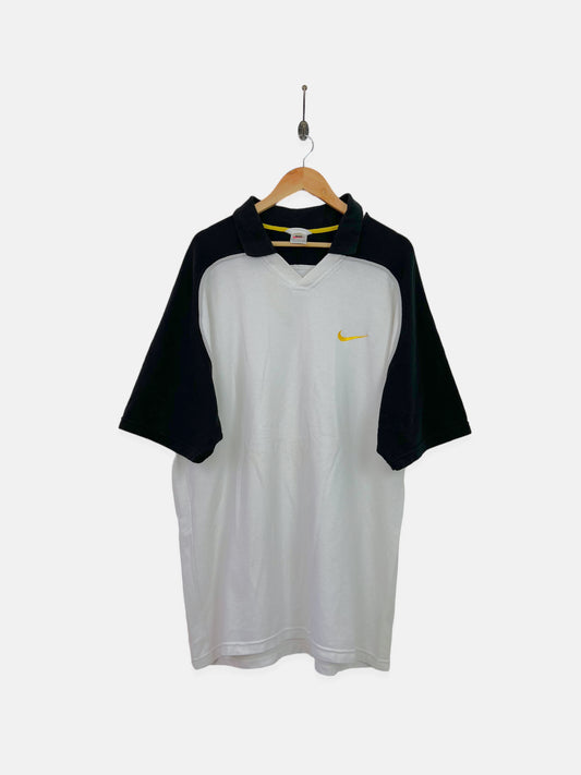 90's Nike Embroidered Vintage Polo Size 2XL
