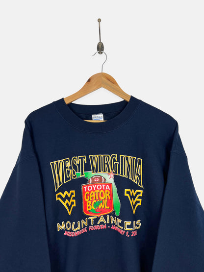 West Virginia Mountaineers Vintage Sweatshirt Size L