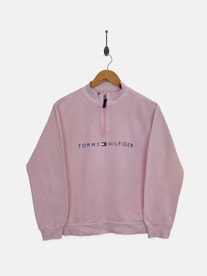 Tommy Hilfiger Vintage Quarterzip Sweatshirt Size 4-6