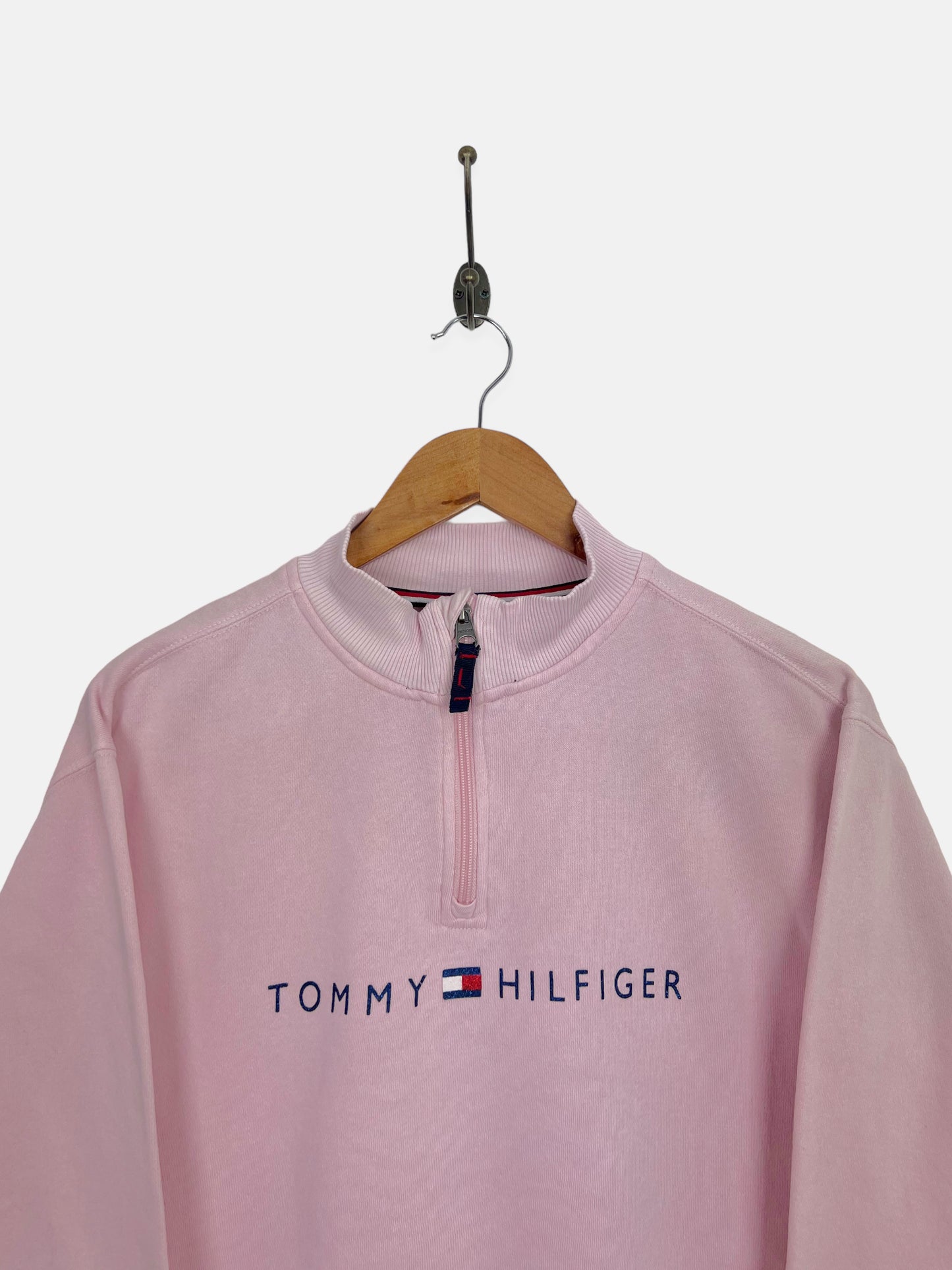 Tommy Hilfiger Vintage Quarterzip Sweatshirt Size 4-6