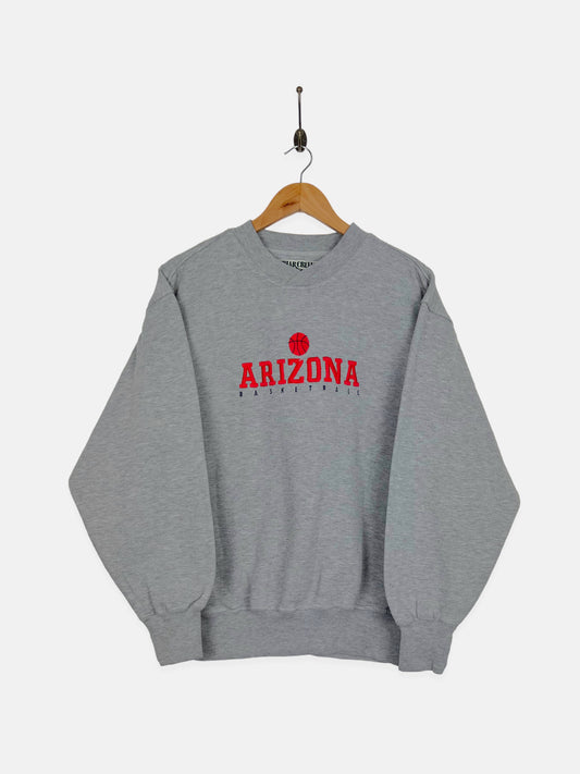 90's Arizona Basketball Embroidered Vintage Sweatshirt Size 10