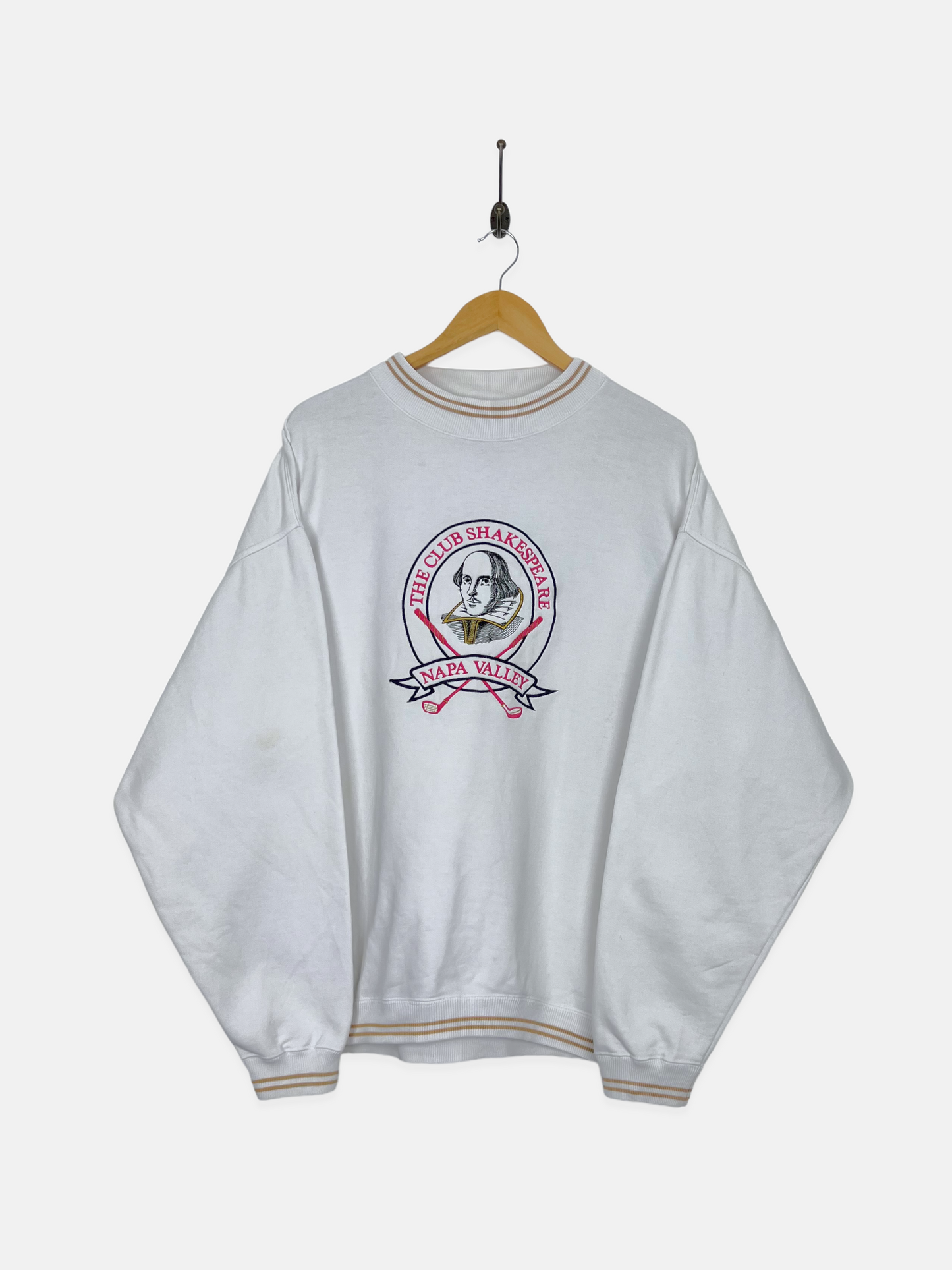 90's Napa Valley Embroidered Vintage Sweatshirt Size L-XL