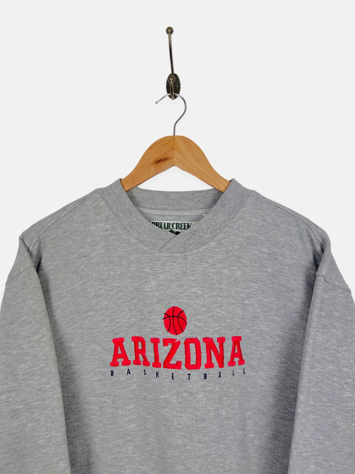 90's Arizona Basketball Embroidered Vintage Sweatshirt Size 10