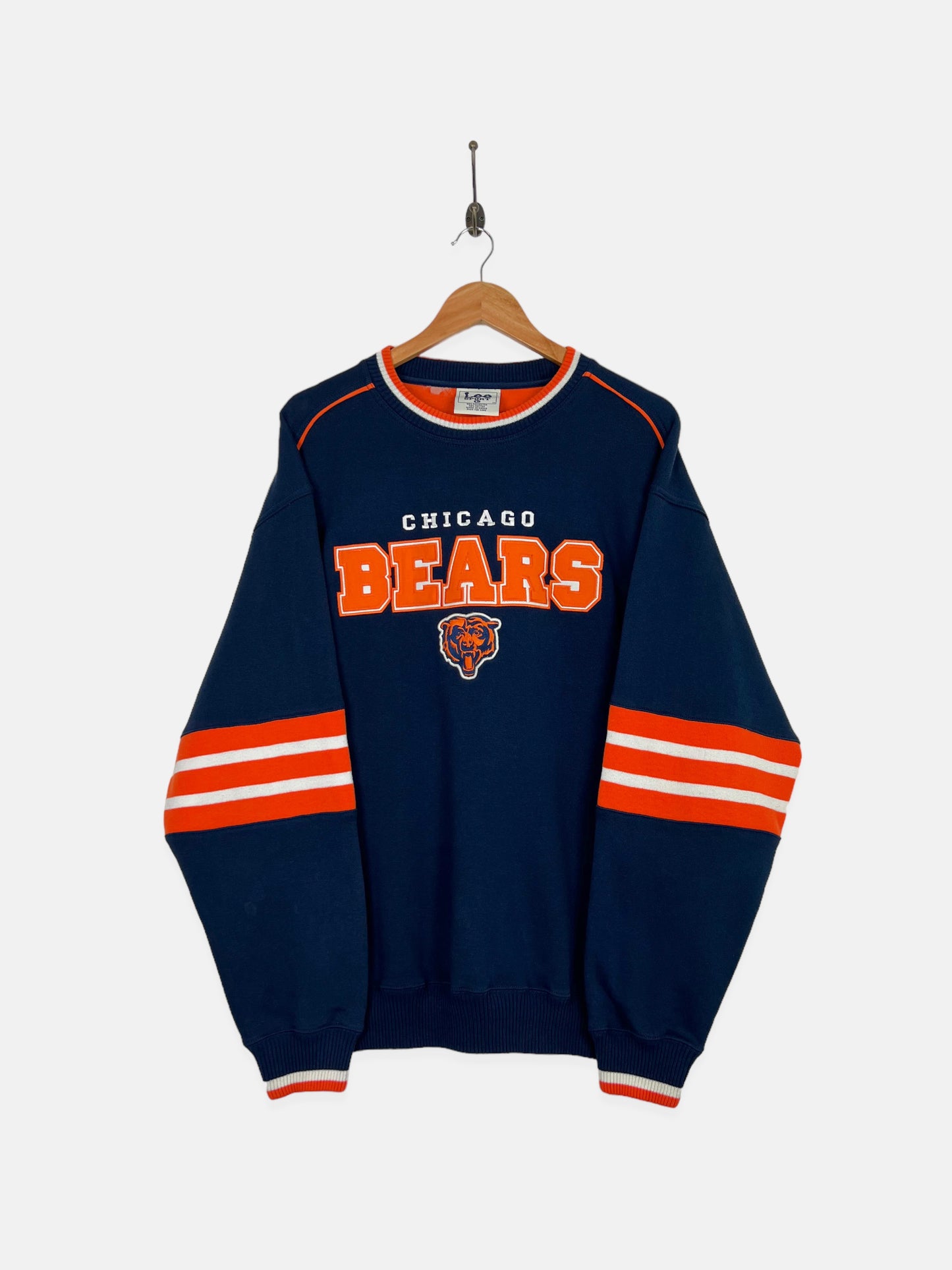 90's Chicago Bears NFL Embroidered Vintage Sweatshirt Size XL