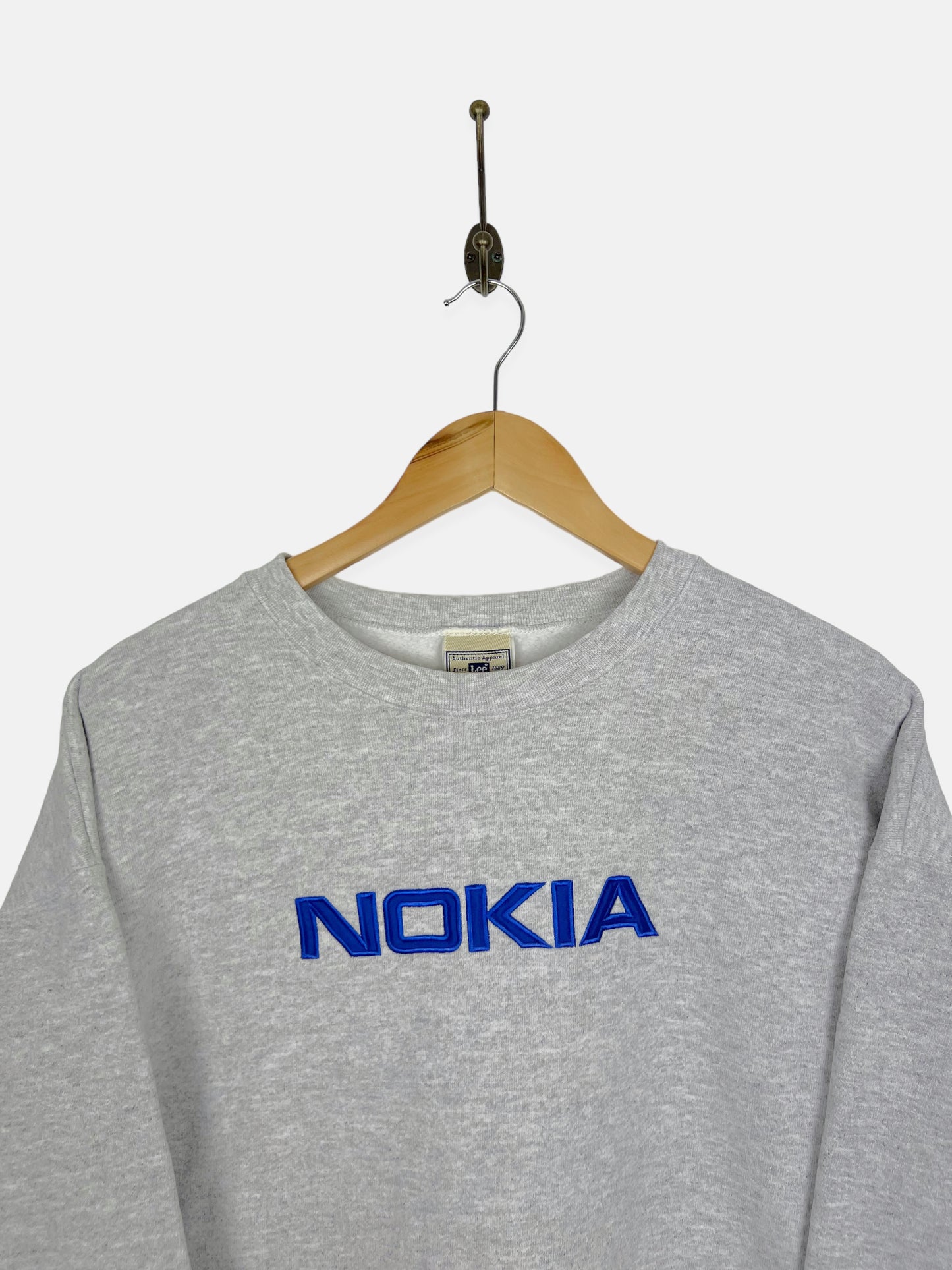 90's Nokia Embroidered Vintage Sweatshirt Size M
