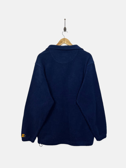 90's Michigan Starter Embroidered Vintage Quarterzip Fleece Size L
