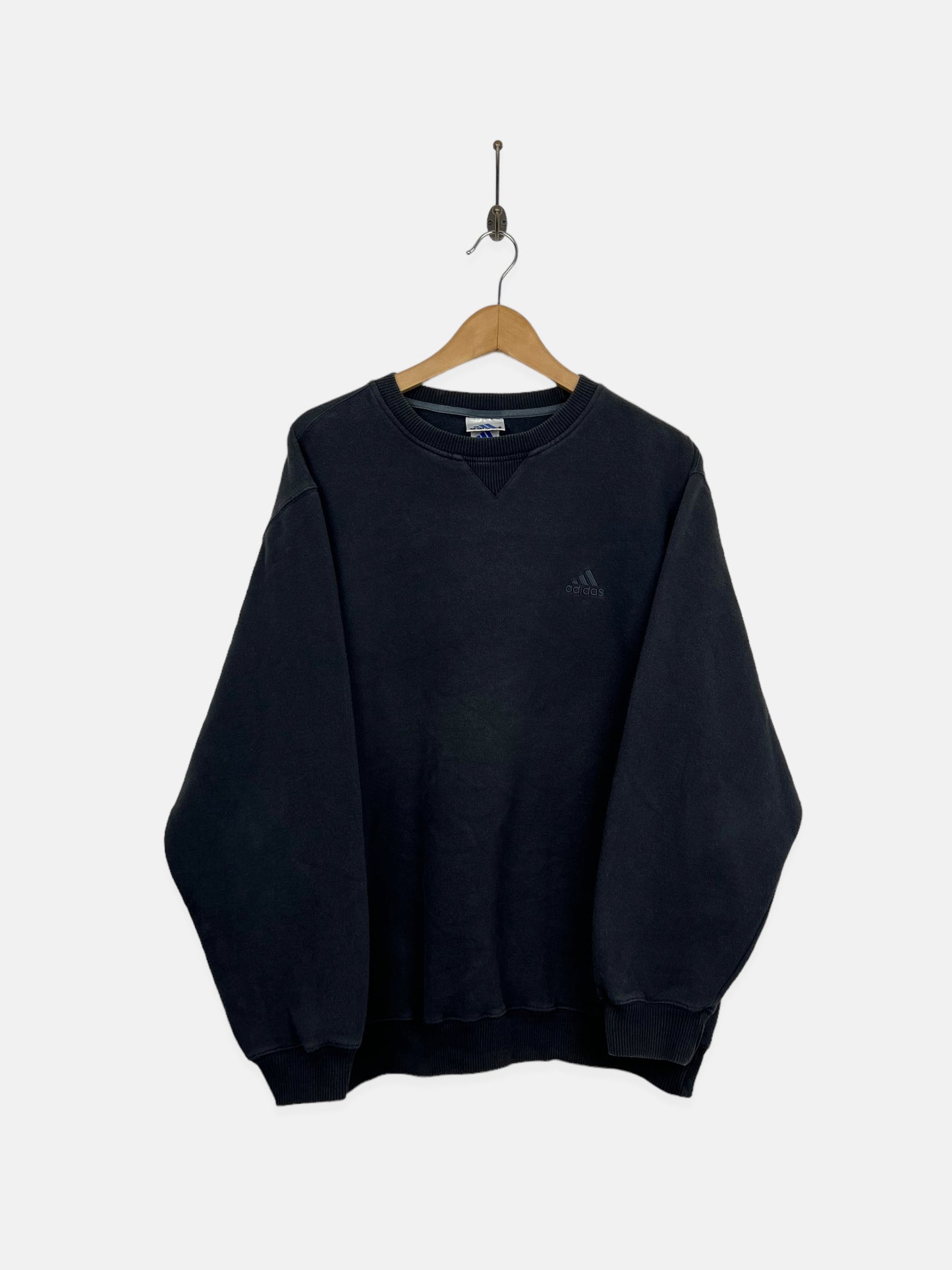 90's Adidas Embroidered Vintage Sweatshirt Size L