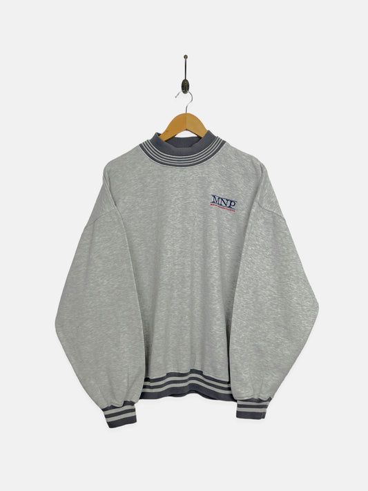 90's Mohawk Northern Plastics Vintage High Neck Sweatshirt Size M-L