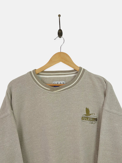 90's Idlewild Golf Embroidered Vintage Sweatshirt Size L