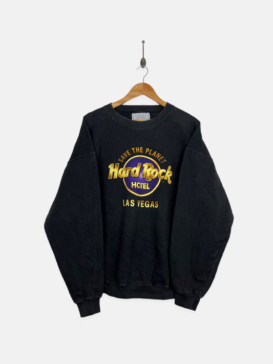 90's Hard Rock Hotel Las Vegas USA Made Vintage Sweatshirt Size L