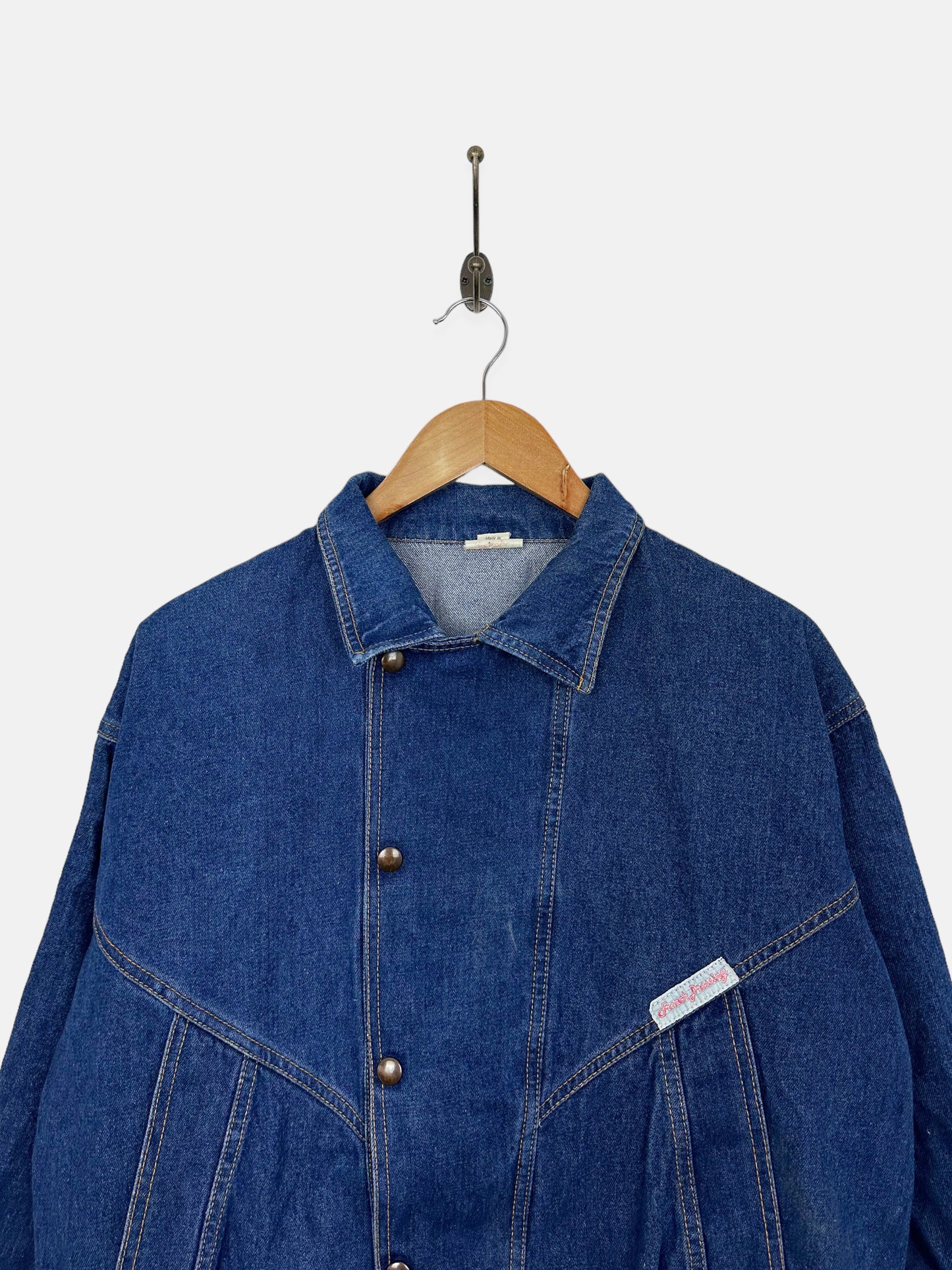 90's French Dressing NZ Made Vintage Denim Jacket Size 12