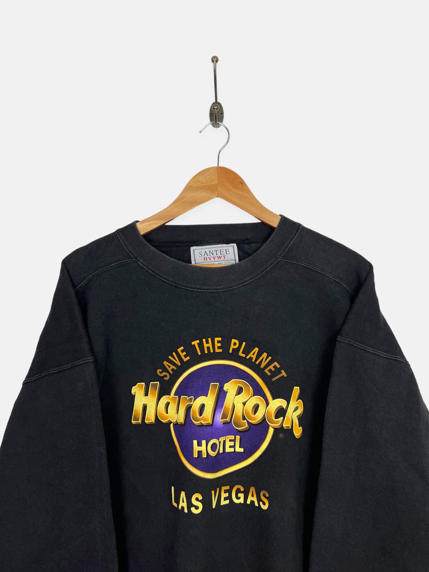 90's Hard Rock Hotel Las Vegas USA Made Vintage Sweatshirt Size L
