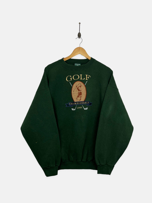 90's Golf Championship USA Made Embroidered Vintage Sweatshirt Size XL