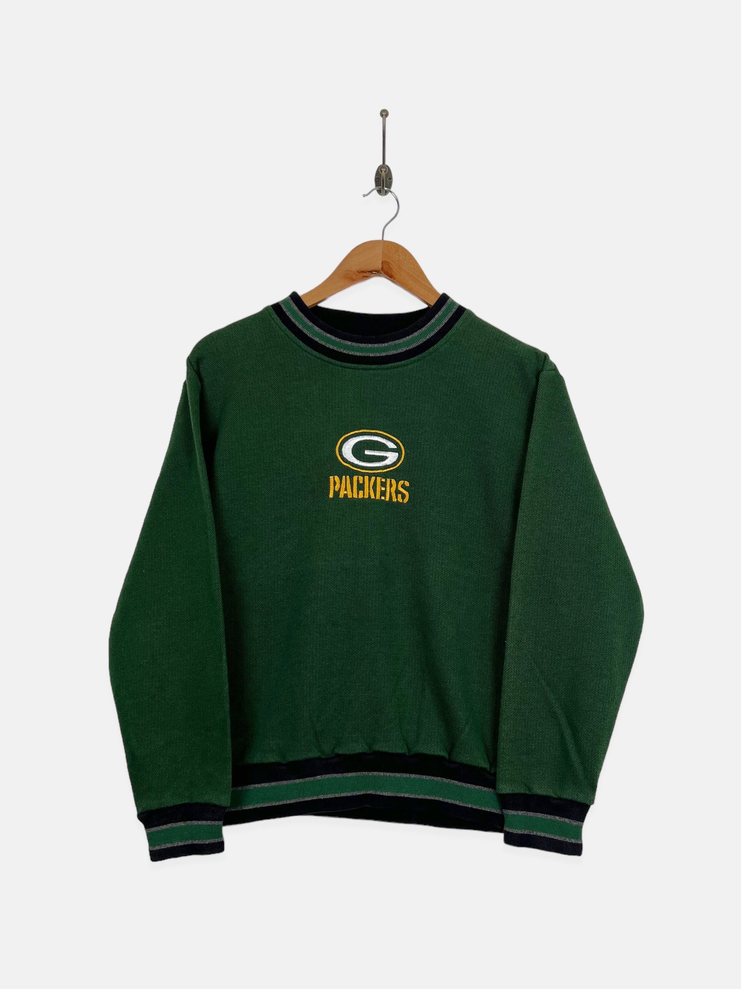 90's Green Bay Packers NFL Embroidered Vintage Sweatshirt Size 6