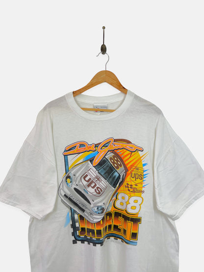 90's Dale Jarrett #88 Vintage Racing T-Shirt Size XL-2XL