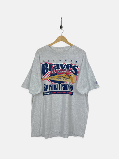 90's Atlanta Braves MLB Vintage T-Shirt Size 2XL