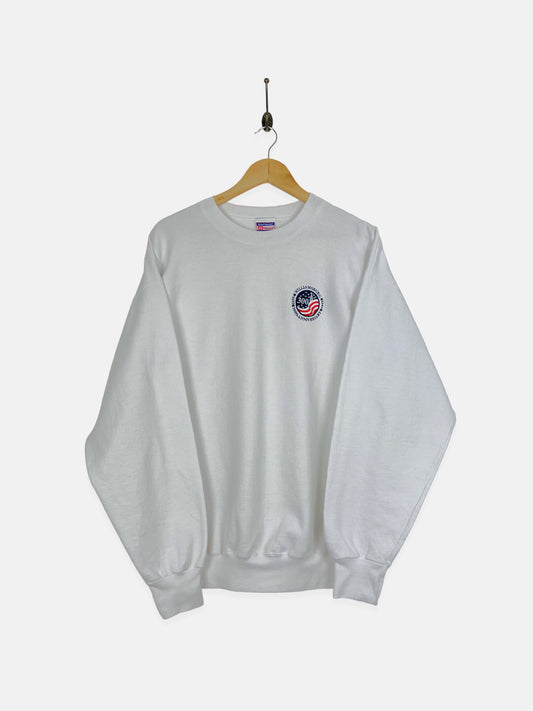 90's Williamsburg 300th Anniversary Embroidered Vintage Sweatshirt Size L