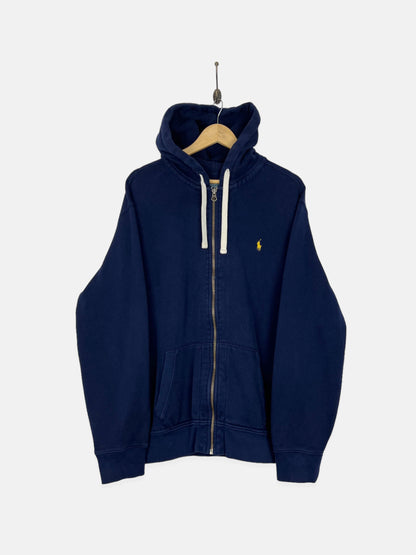 90's Ralph Lauren Embroidered Vintage Zip-Up Hoodie Size XL