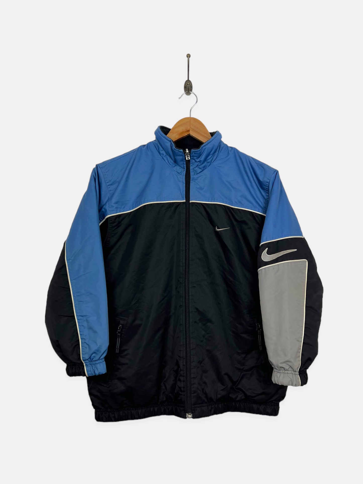 90's Reversible Nike Embroidered Vintage Fleece/Jacket Size 6-8