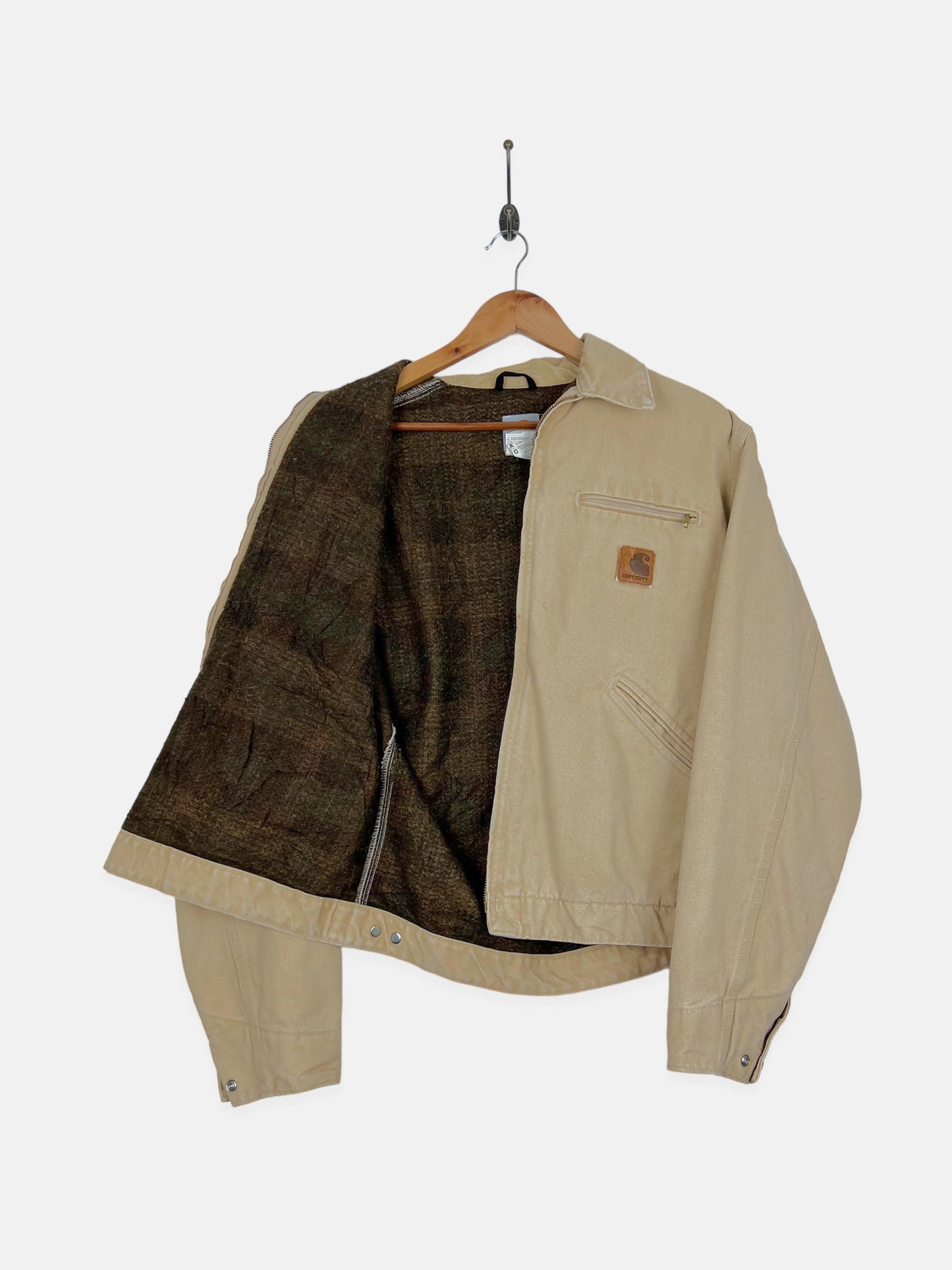 90's Carhartt Heavy Duty Lined Vintage Jacket Size 12