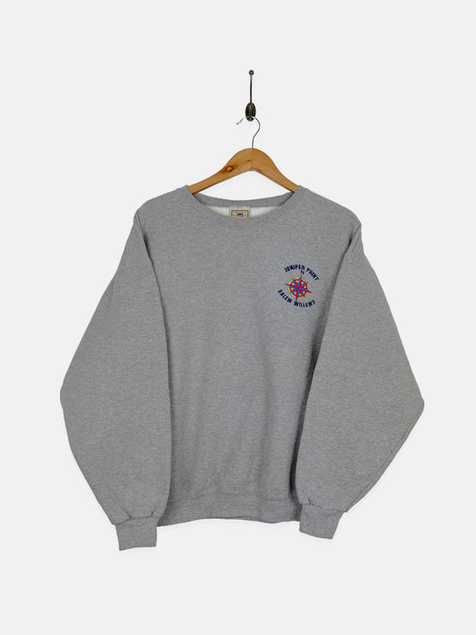 90's Juniper Point Salem Willows Embroidered Vintage Sweatshirt Size M
