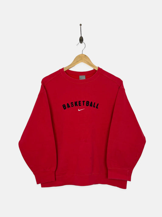 Youth 90's Nike Basketball Embroidered Vintage Sweatshirt