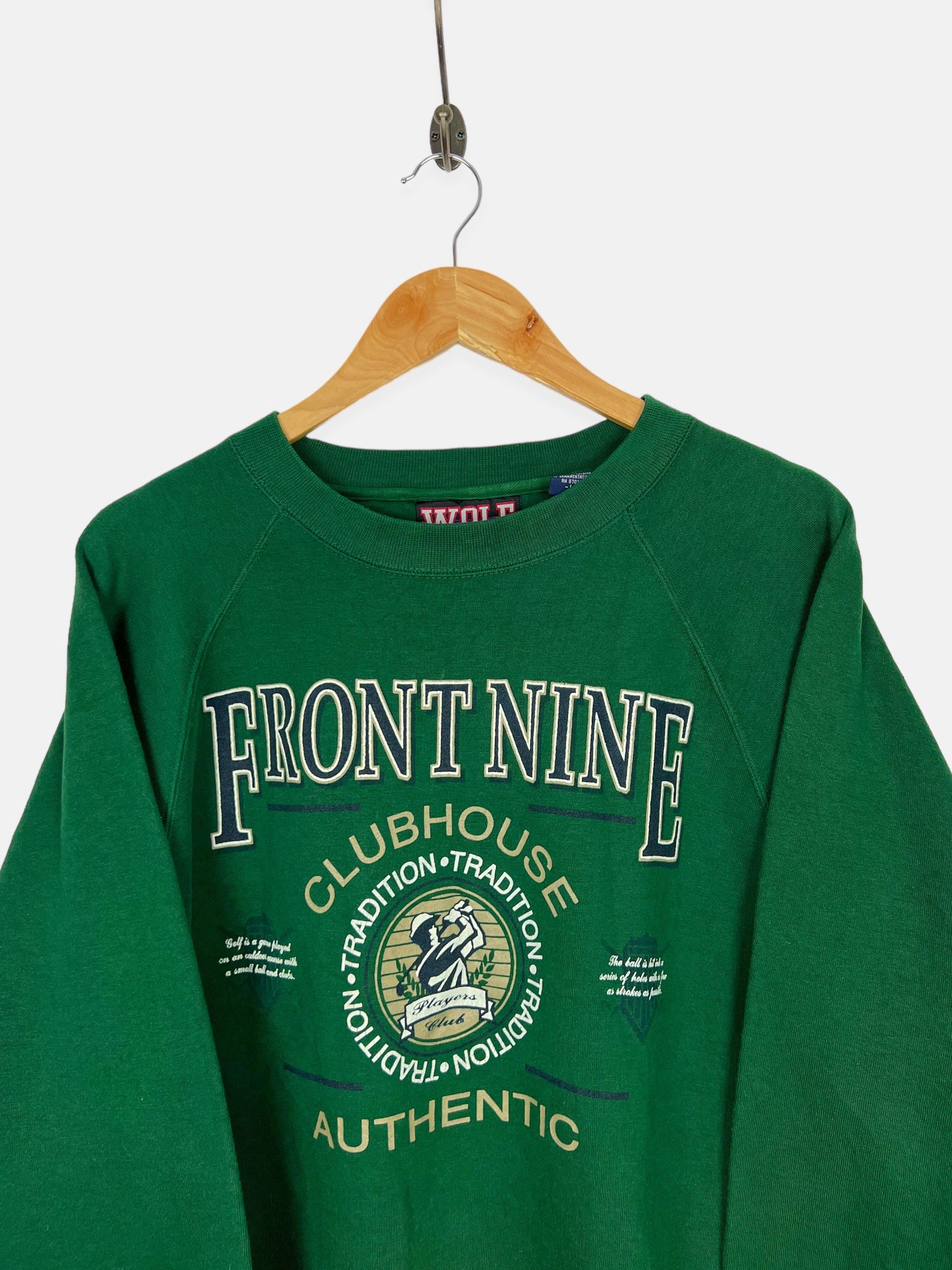 90's Front Nine Clubhouse Vintage Sweatshirt Size M
