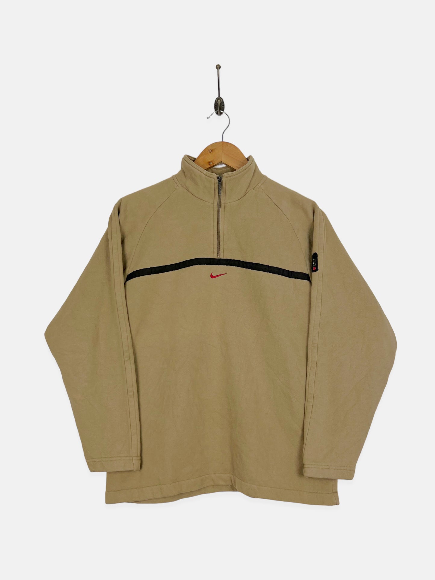 90's Nike Embroidered Vintage Quarterzip Sweatshirt Size 6