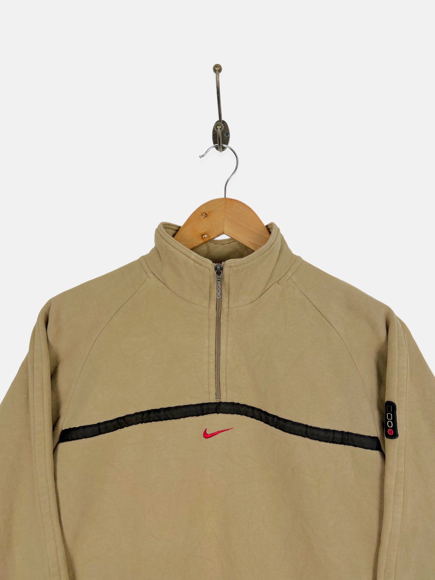 90's Nike Embroidered Vintage Quarterzip Sweatshirt Size 6