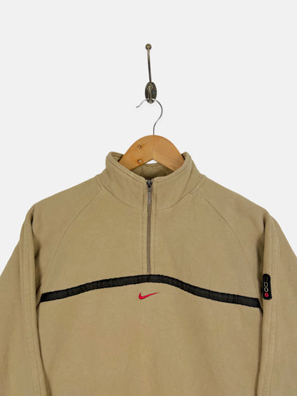 90's Nike Embroidered Vintage Quarterzip Sweatshirt Size 6