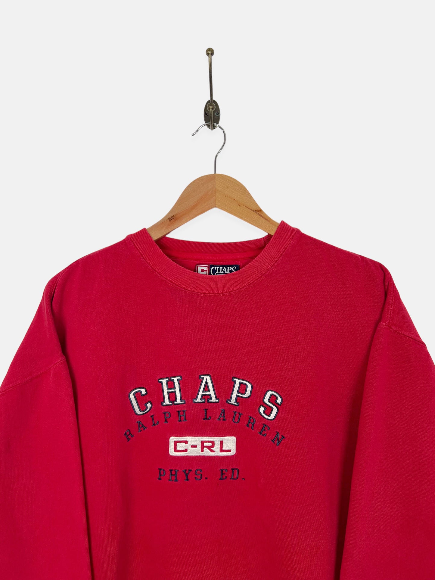 90's Chaps Ralph Lauren Embroidered Vintage Sweatshirt Size L