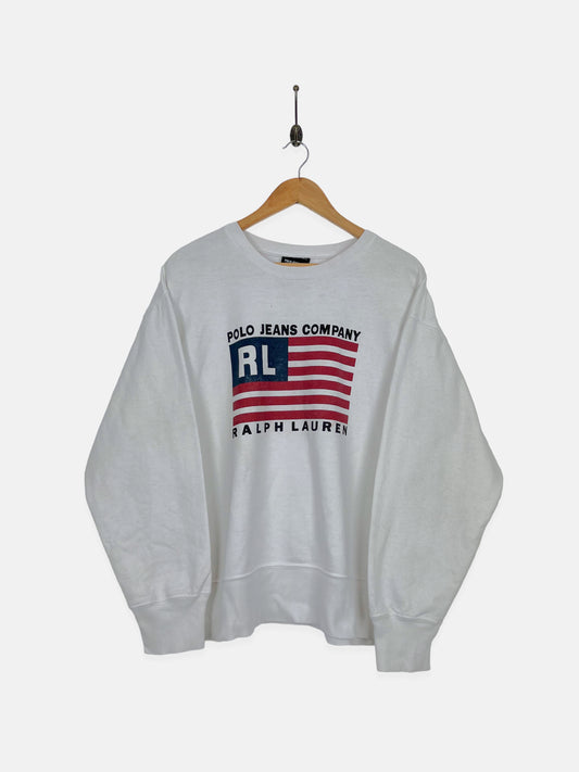 90's Ralph Lauren Polo Jeans Vintage Sweatshirt Size M