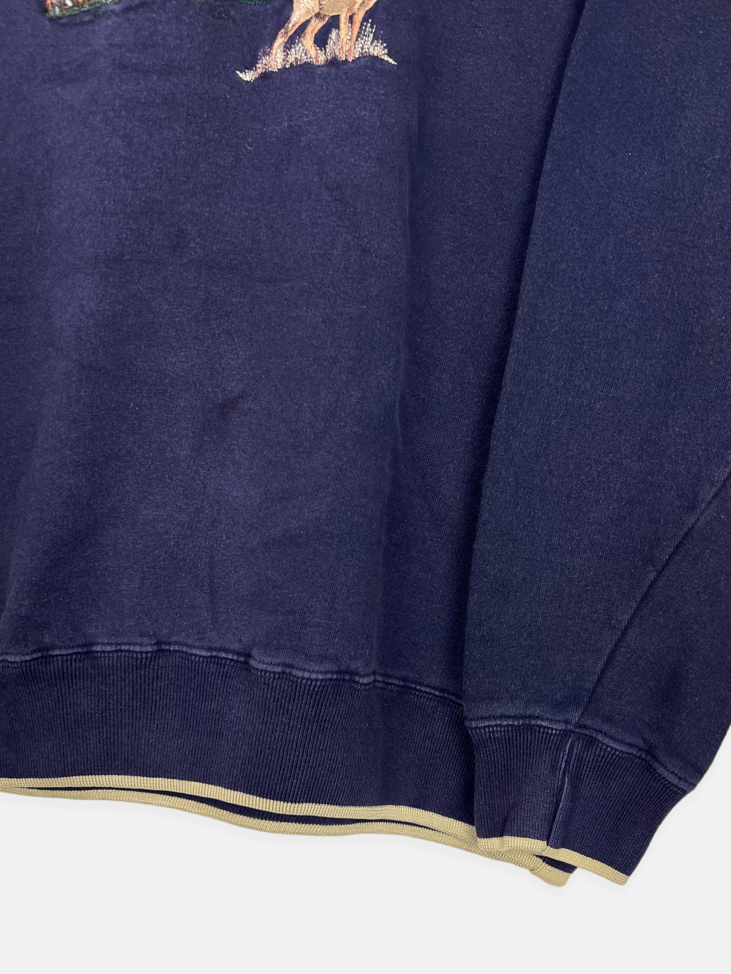 90's Big Buck Embroidered Vintage Sweatshirt Size S-M